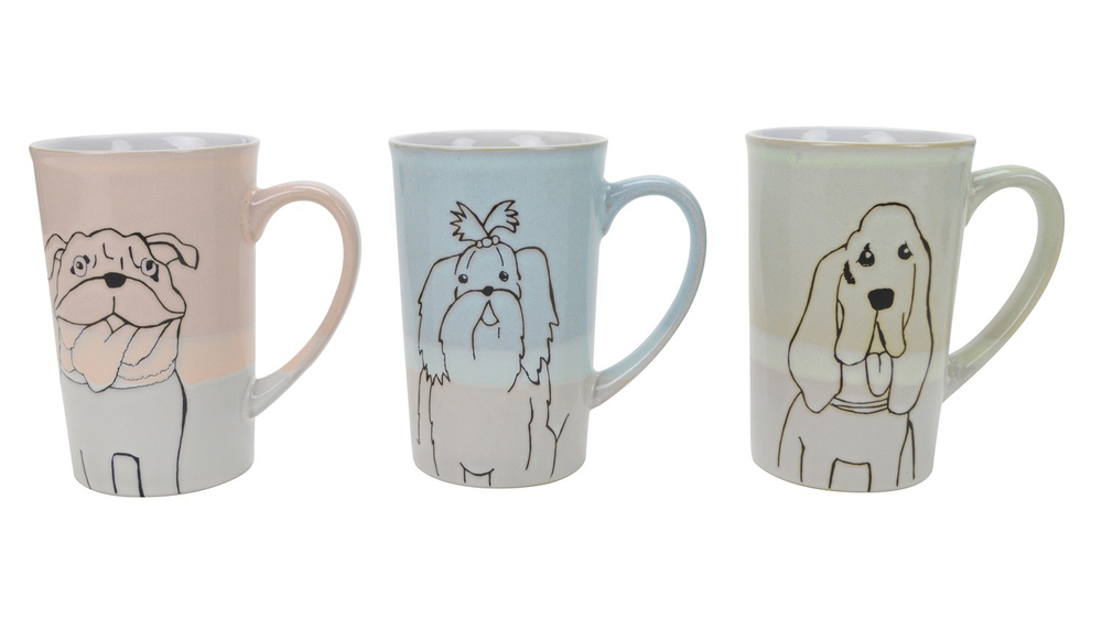 Кружка 500мл Boston Warehouse Dog 20058BEG