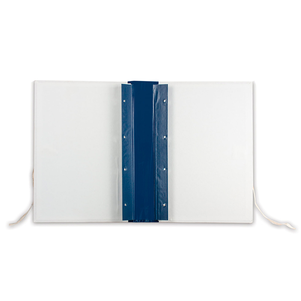 Папка архивная для переплета STAFF "Форма 21", с гребешками, 4 отверстия, с 2 завязками, 50 мм