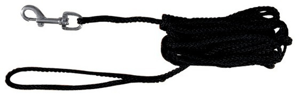 Поводок тросовый для собак Trixie Tracking Leash, красный, 5 м