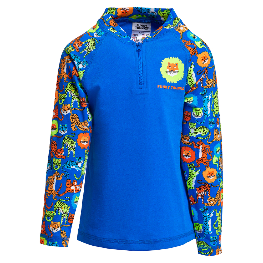 Лонгслив FUNKY TRUNKS Toddler Boys Big Cat Bash