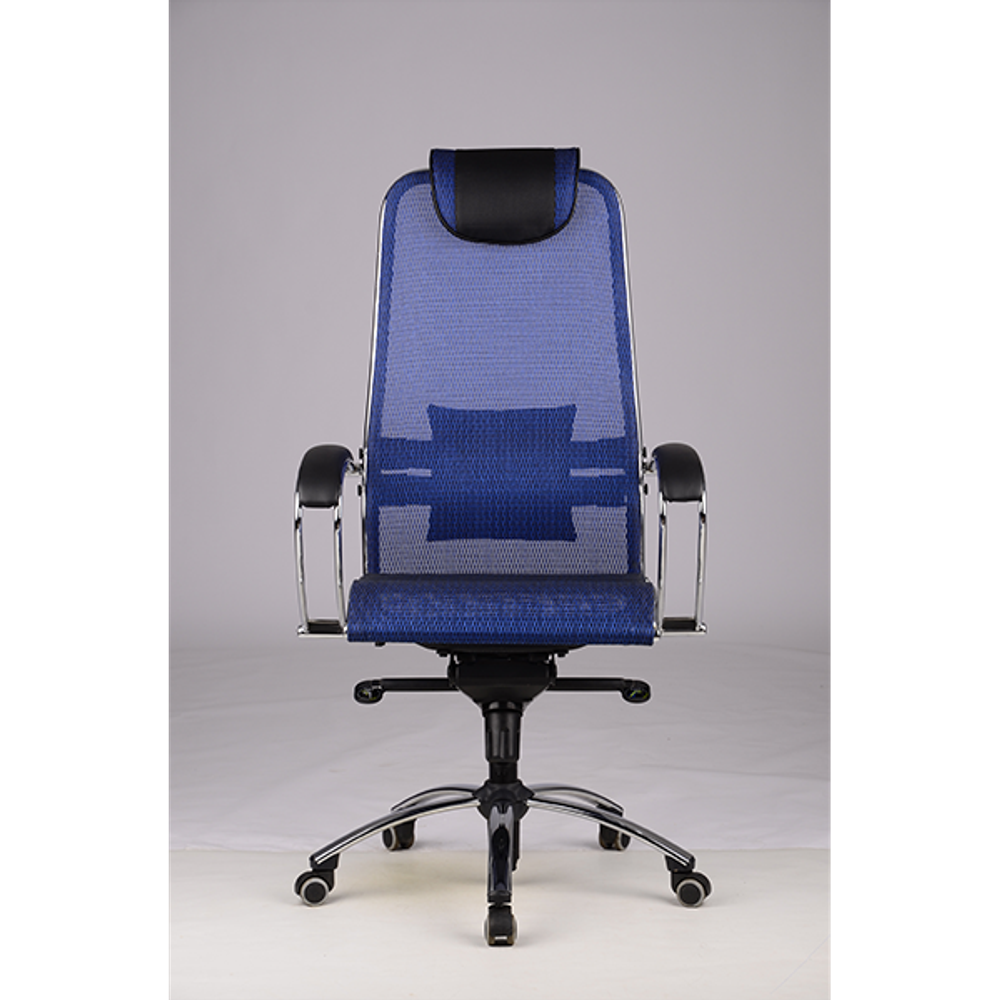 Эргономичное офисное кресло "SAMURAI S1" (синяя сетка), Метта, г.Уфа