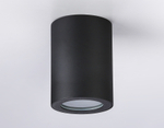 Светильник накладной TN22799 BK черный IP44 GU10 max 12W D65*90