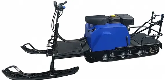 Мотобуксировщик "ЛИДЕР" 2-3Т-15АП (с лыжным модулем)