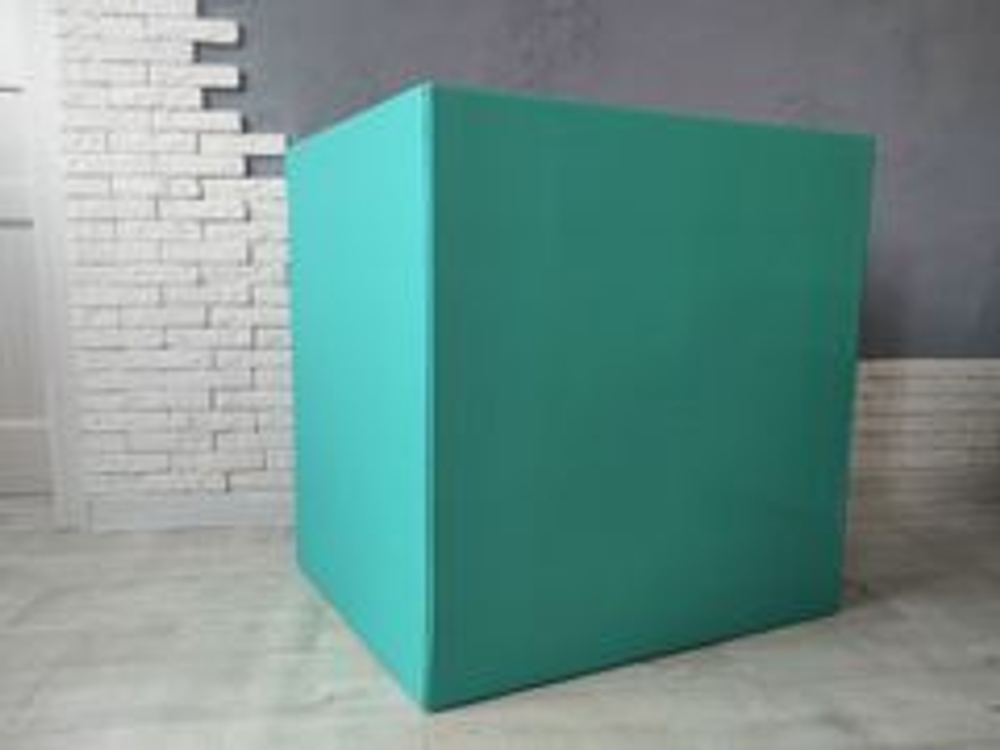 Коробка для шаров (Бирюзовая) 60*60*60 см.