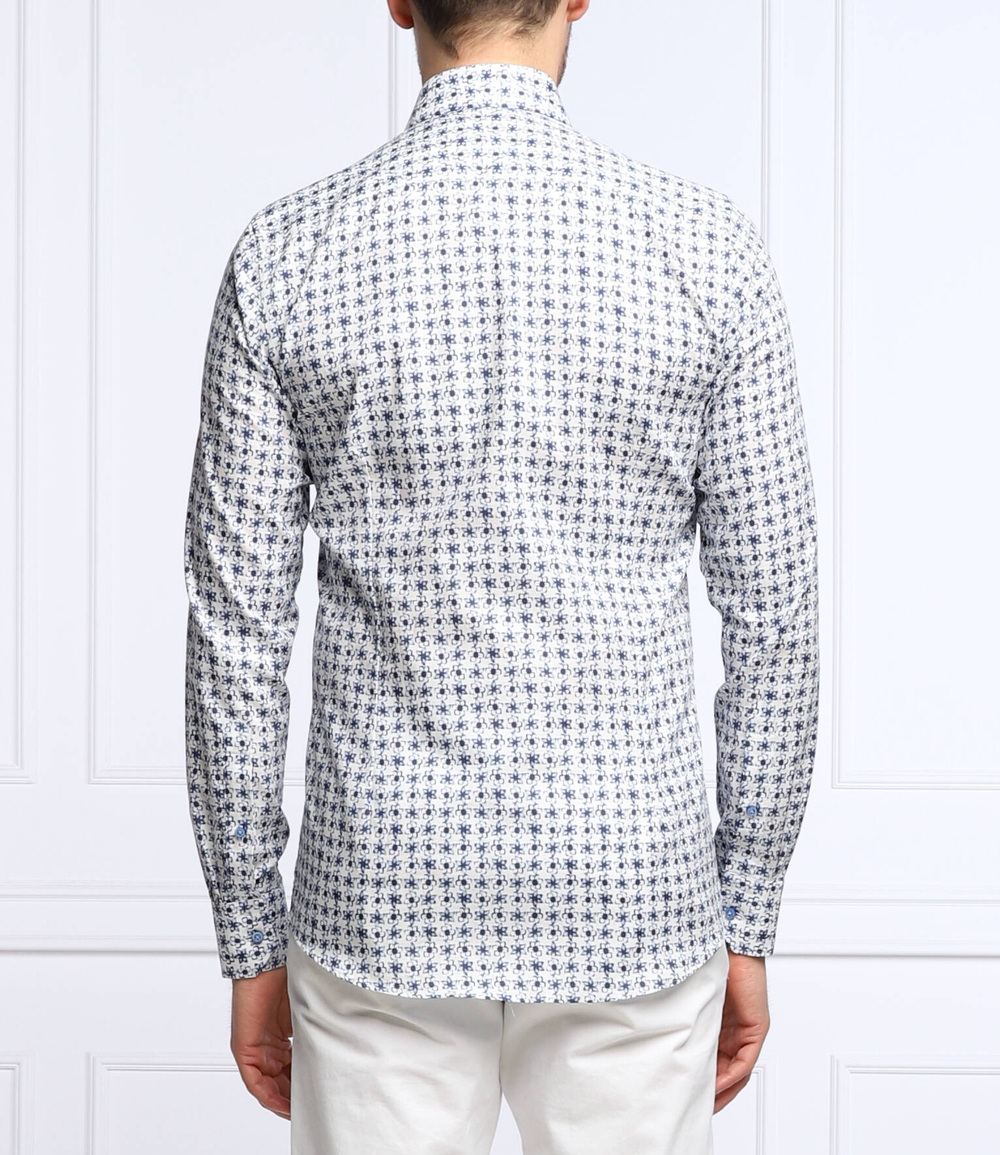 рубашка harvard Emanuel Berg - белый(HV-Harvard SF4)