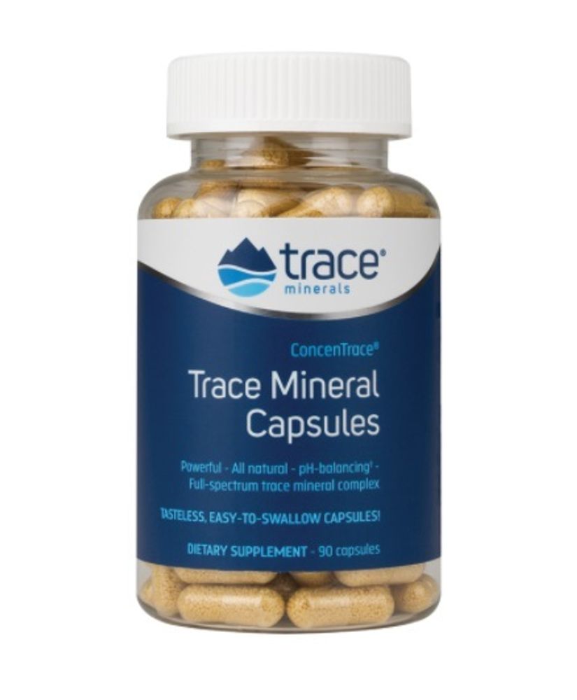 Trace Mineral Capsules 90 caps