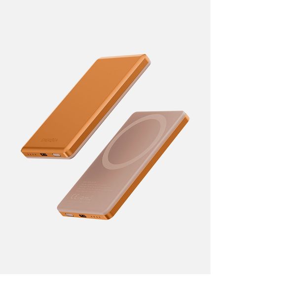 Ультратонкий внешний аккумулятор Energea Alupac Mini 5K, 5000MAH MAGSAFE, Оранжевый | Orange