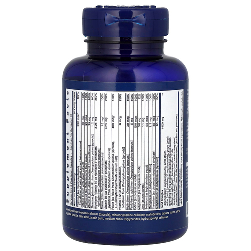 Life Extension, мультивитамины из цельных продуктов, 90 вегетарианских капсул