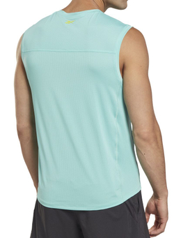 Мужская теннисная футболка Reebok Les Mills Activchill BC Tank - semi classic teal