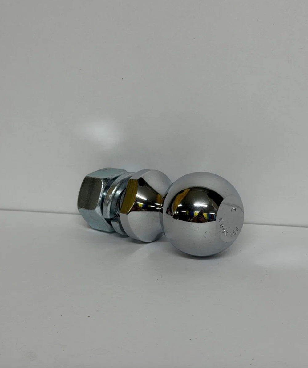 Шар для фаркопа 2 дюйма ~50.8 мм, 3.5 тонн, прицепное устройство для прицепа, ножка стержень М24 (шайба и гайка в комплекте), тип Е , (1 шт.) -