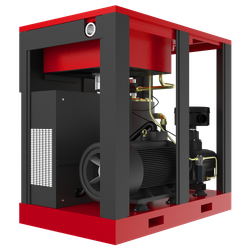 HRS-957000 Винтовой компрессор с прямым приводом Harrison: 7000 л/мин, 8 бар, 45 кВт