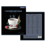 Комплект предметных тетрадей А5 36л., 10 предметов, со справочным материалом, скрепка, мелованный картон (стандарт), блок офсет, Alingar "Bright"
