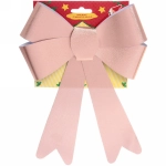 Бант на ёлку «Сказочные блики», Розовое золото