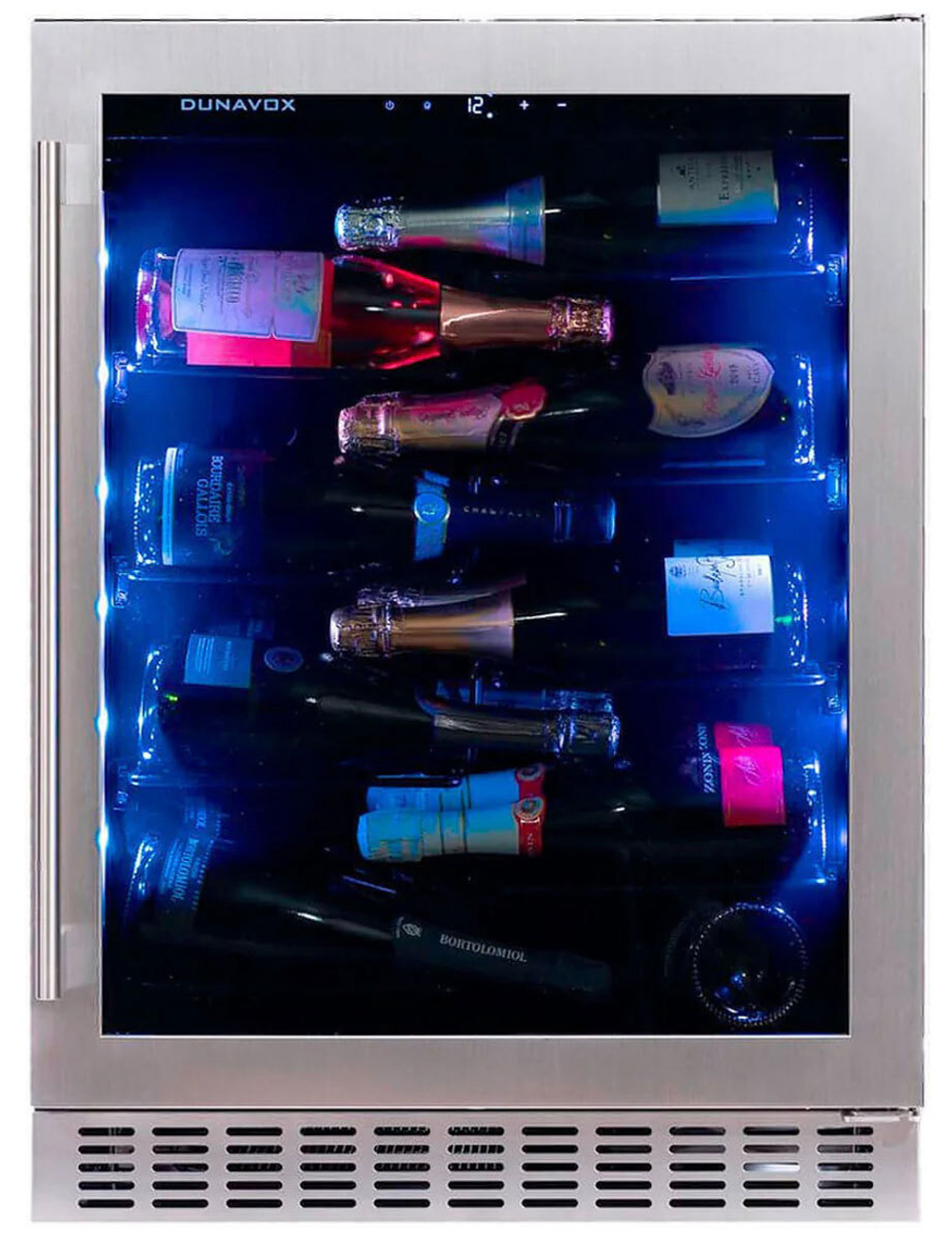 Встраиваемый винный шкаф Dunavox DAUF-40.138SS