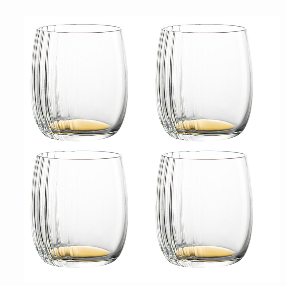 Набор стопок Alice, 70 мл, золотистые, 4 шт.