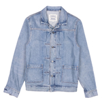 Роскошная светло-голубая джинсовая куртка Levis из линейки Made and Crafted, S