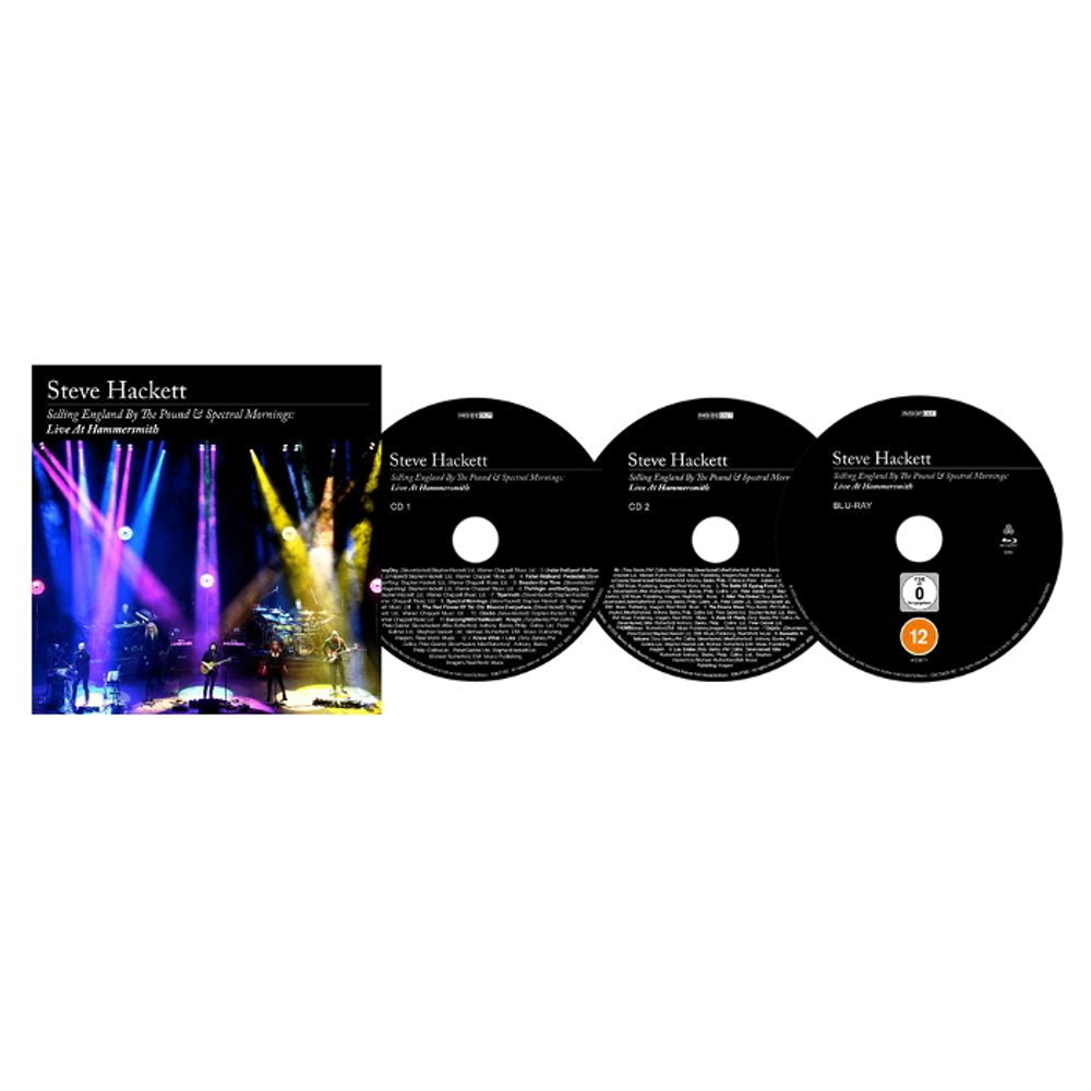 Steve Hackett / Selling England By The Pound & Spectral Mornings - Live At Hammersmith (Limited Edition)(2CD+Blu-ray)