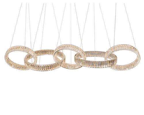 Подвесная светодиодная люстра Newport CRYSTAL 8245N/S chrome, М0071060