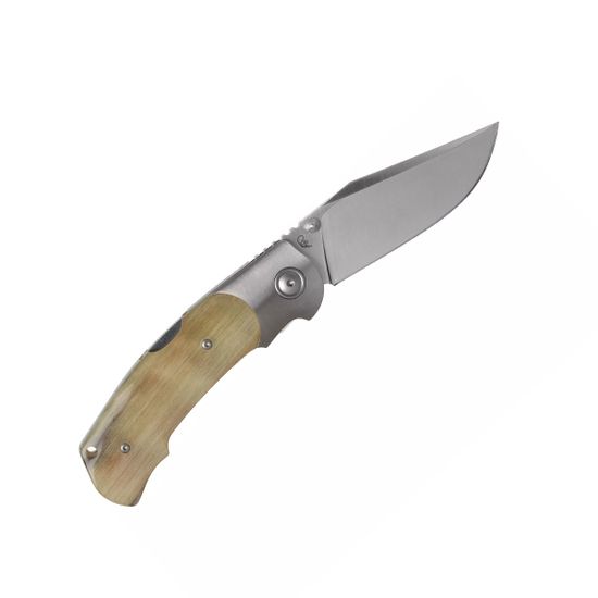 Складной нож Viper V5986MO Turn c клинком из стали Böhler M390 Microclean®, рукоять титан / Рог