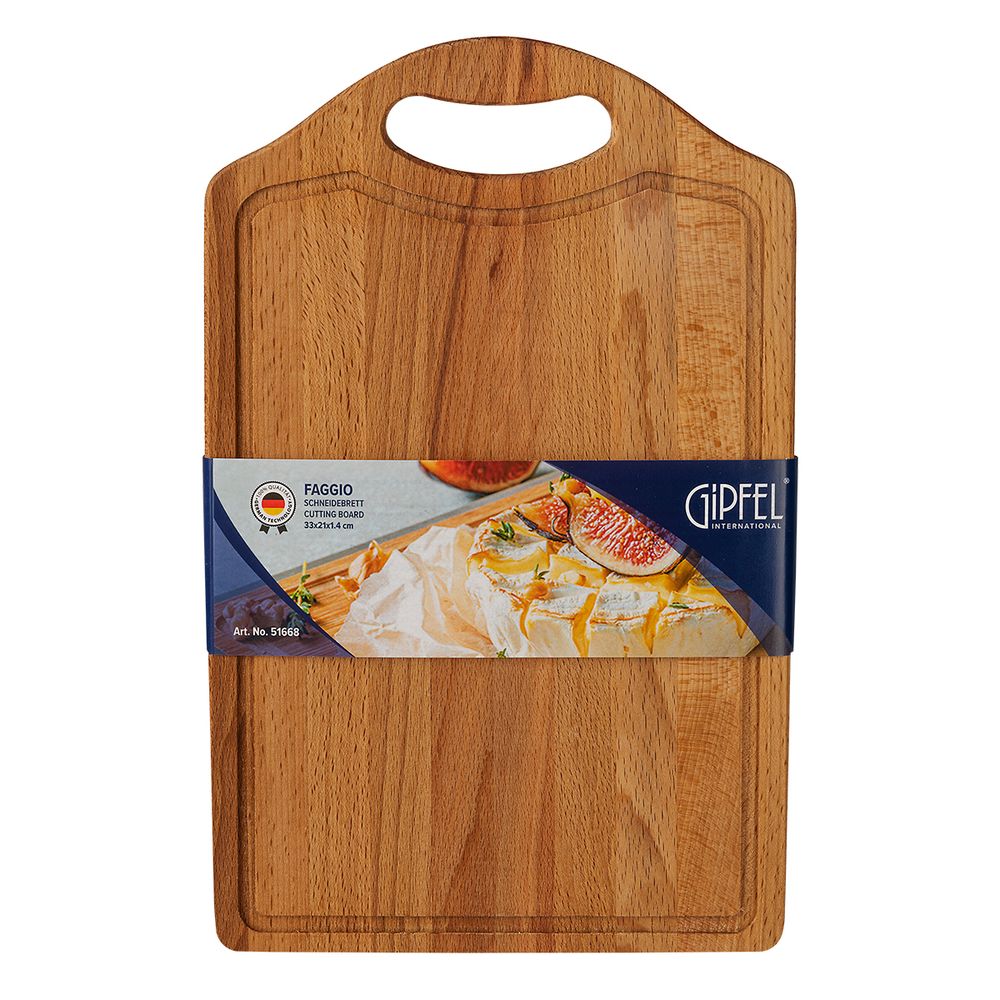 Доска разделочная Gipfel Faggio 51668 33x21x1,4 см