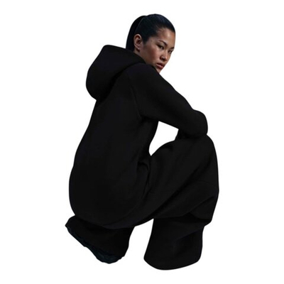 Баскетбольная женская толстовка Nike Sportswear Tech Fleece Windrunner Sweatshirt Black