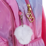 Рюкзак молодежный,44*32*12см, "Пастель", с брелоком, 2отделения, карман+боковые карманы, уплотненн.