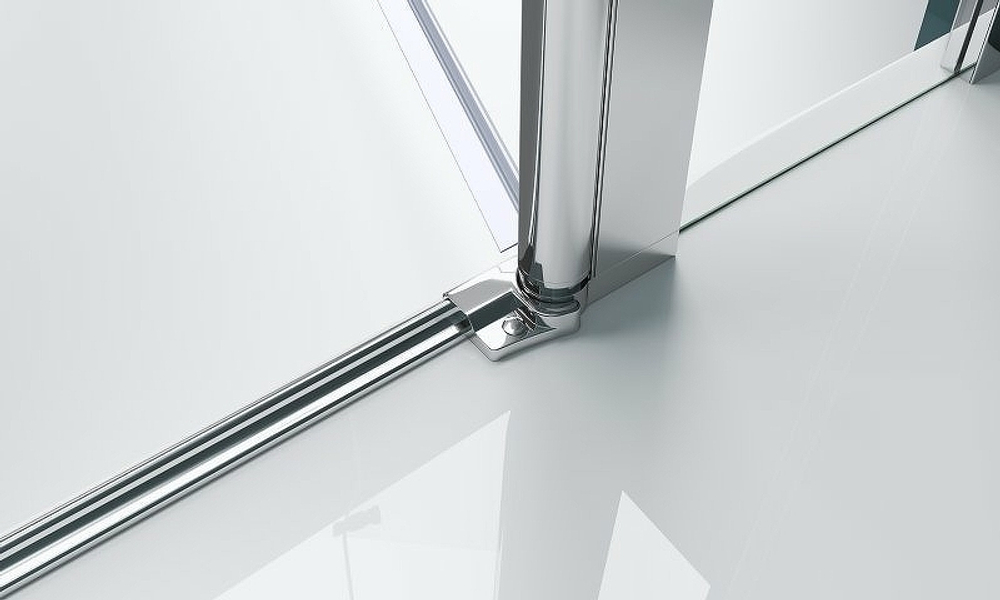 Душевой уголок BelBagno Etna 80х100 ETNA-AH-12-80/100-C-Cr профиль Хром стекло прозрачное
