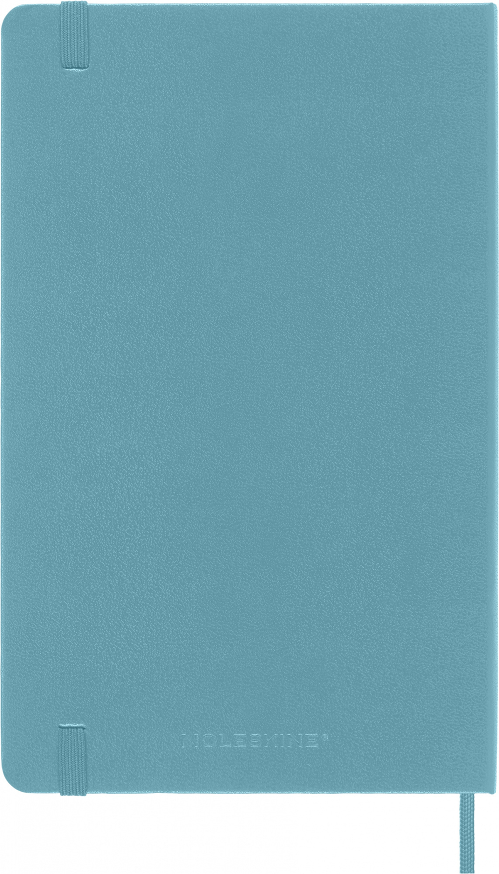 Блокнот Moleskine Classic (QP060B35) 13х21см 240стр. в линейку, твердая обложка, голубой