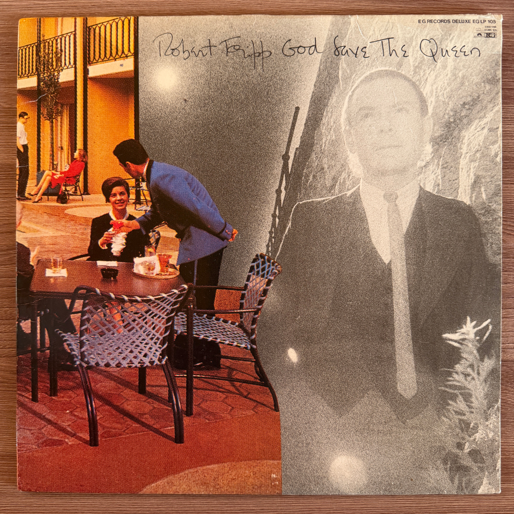 Robert Fripp ‎– God Save The Queen / Under Heavy Manners (Англия 1980г.)