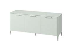 Тумба Type oak 3 двери ширина 160 см (белый)