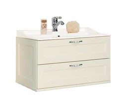 Тумба под раковину Акватон Леон 80, дуб белый