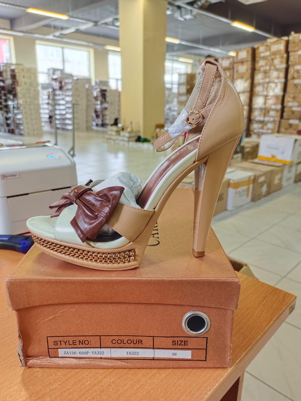 Босоножки женские CARLABEI ZA156-608P-YA322 \CB61