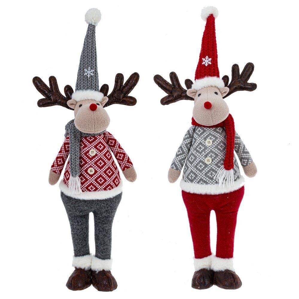 GAEM Игрушка набивная "Олень", L22 W12 H63 см, 2в.