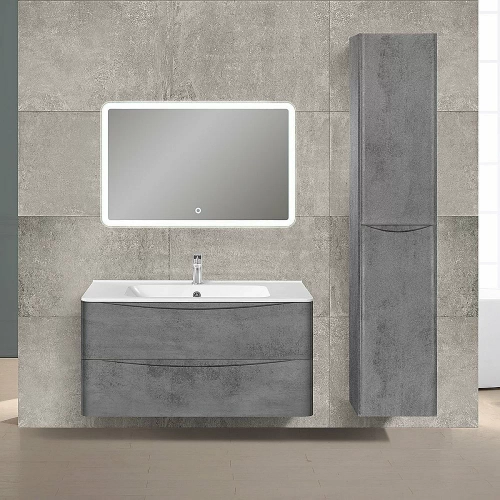 Тумба с раковиной Vincea Paola 100 серая
