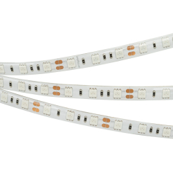 Светодиодная лента RTW 2-5000SE 12V Green 2x (5060, 300 LED, LUX) (Arlight, 14.4 Вт/м, IP65) 015434
