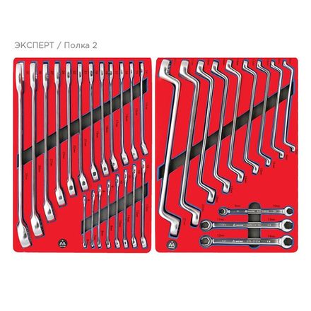 Цена на МАСТАК (52-07323G) Набор инструментов "ЭКСПЕРТ" в серой тележке, 323 предмета