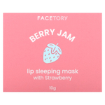 FaceTory, Sleeping Beauty Mask, Berry Jam, со вкусом клубники, 10 г