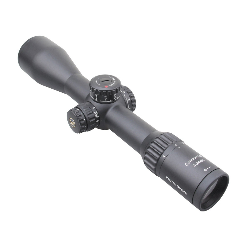 Оптический прицел Vector Optics Continental X6 4-24x56 Ranging FFP, 34мм, сетка VEC-MBR MIL (SCFF-39)
