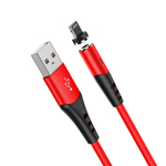 Кабель HOCO X60 USB-Lightning 2А 1м магнитный Silicone Red