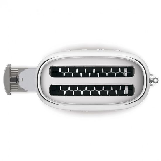 Тостер на 4 ломтика Smeg TSF02SSEU. , серебристый