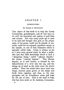 Golf greens and green-keeping | H.G. Hutchinson