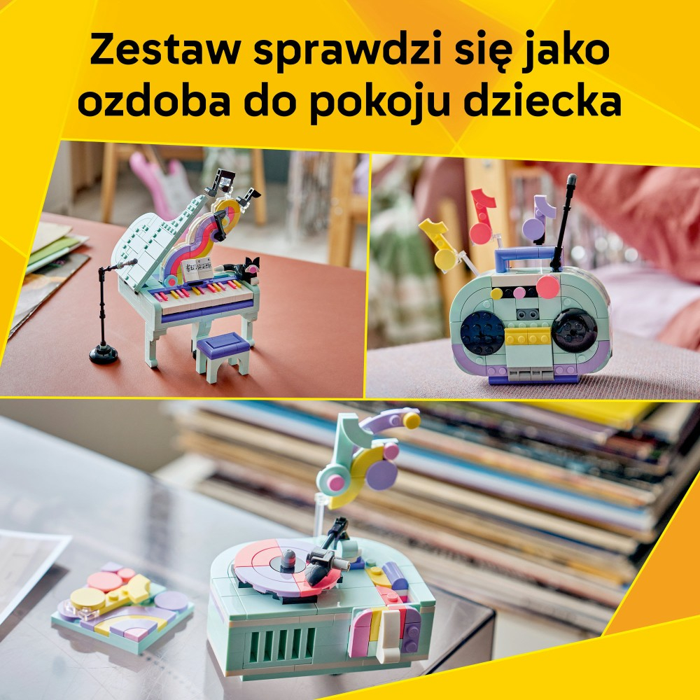 Конструктор LEGO Creator 31392 Декоративное пианино с котом 3 в 1 — фото 4