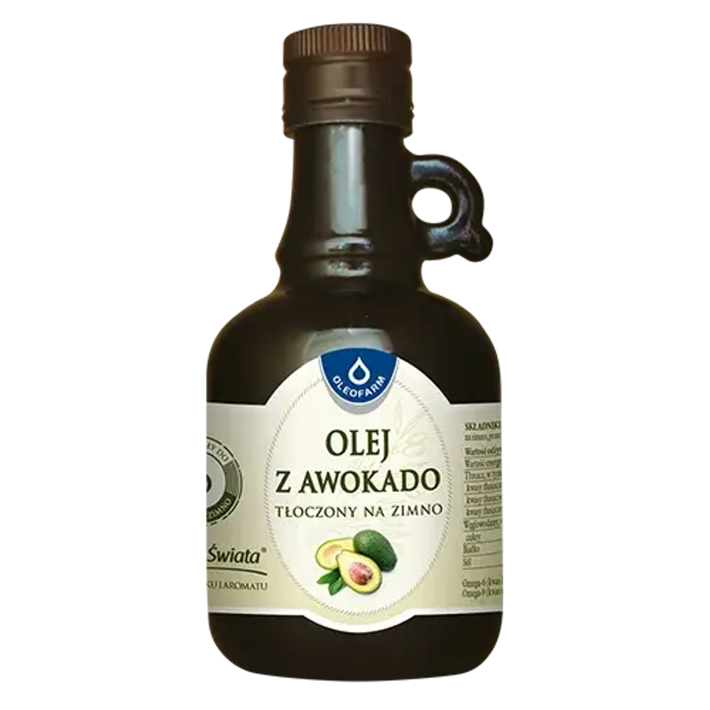 Oleofarm - масло авокадо холодного отжима, 250 мл