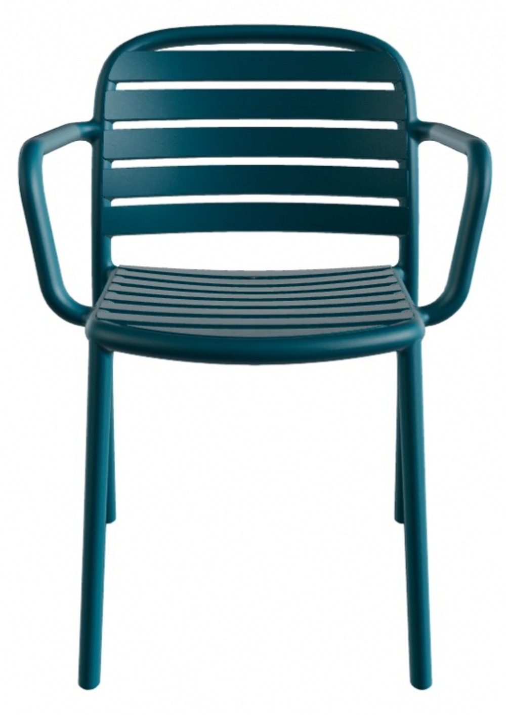 Кресло пластиковое Papatya Tarabya-K, мраморное море