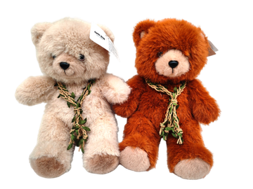 Мягкая игрушка Мишка с веночком в ассорт. 33см