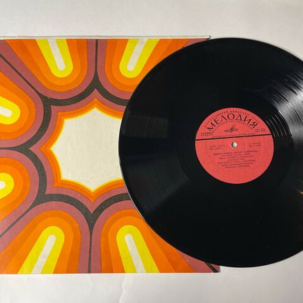 Винтажная виниловая пластинка Miguel Ramos Мигель Рамос Орган Хаммонд (СССР 1977)