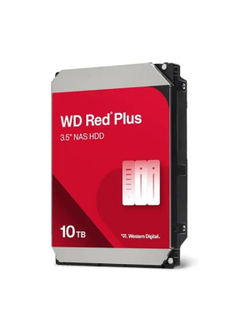 10TB WD Red Plus (WD100EFGX) {Serial ATA III, 7200- rpm, 256Mb, 3.5", NAS Edition}