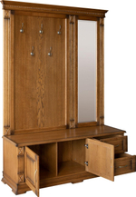 Тумба с вешалкой и зеркалом «Верди Классик» П3.0487.3.04