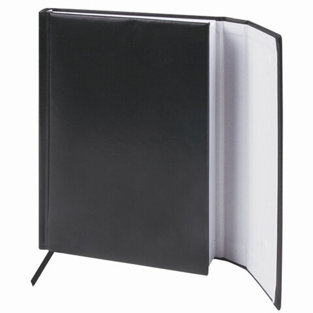 Ежедневник недатированный А5 (138х213 мм) BRAUBERG "Towny", под фактурную кожу, 160 л., магнитный клапан, черный, 123785