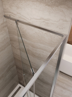 Душевая дверь Cezares LUX-B-FS-11-100-C-CR, 100х195, профиль хром, стекло прозрачное